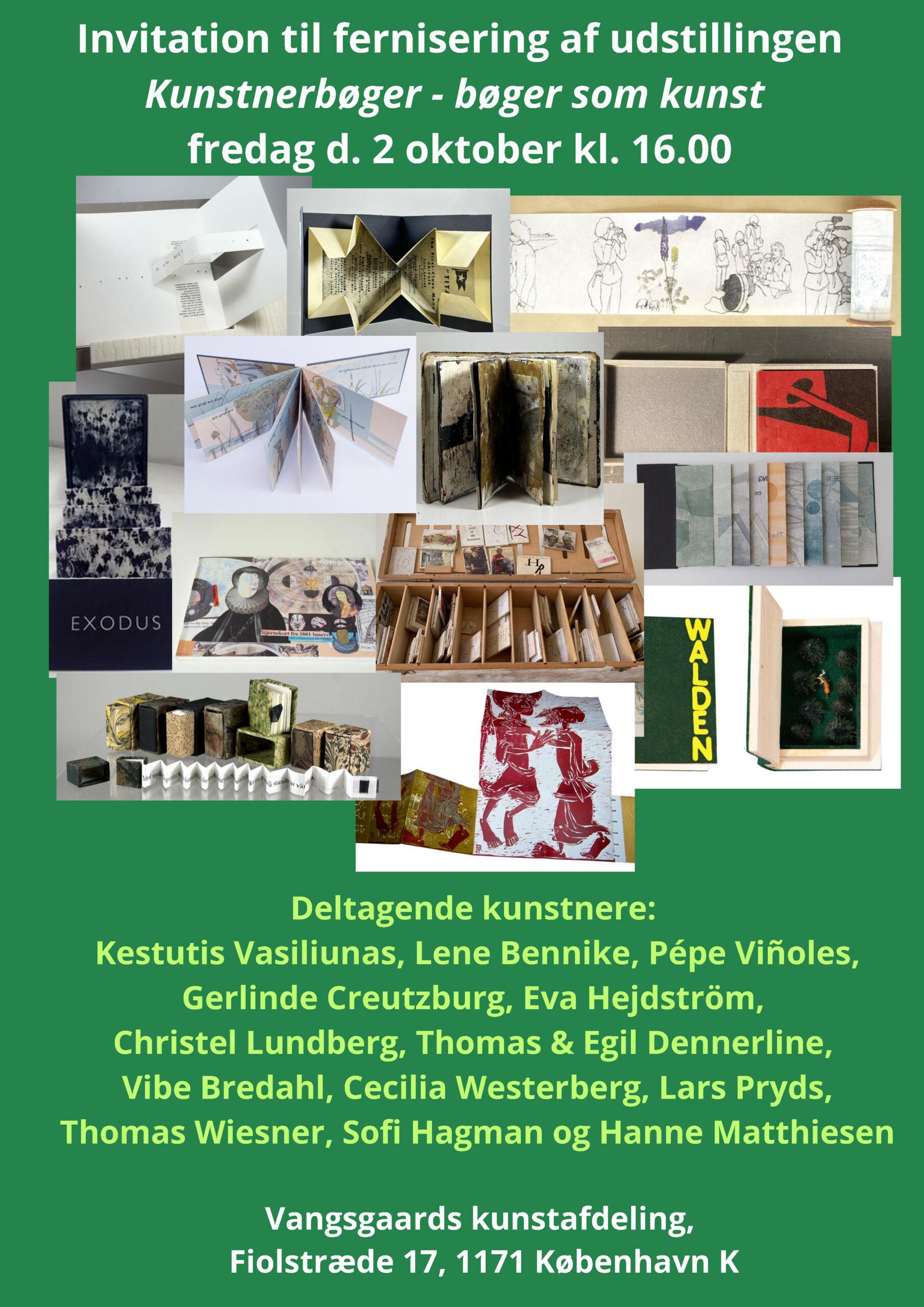 Artists books, Vagnsgaards antikvariat